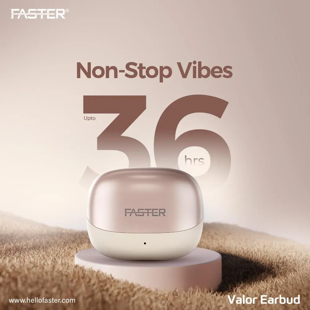 Faster Wireless Earbuds - Valor Fbt450